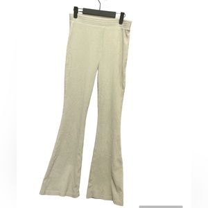 Aerie ribbed corduroy flare pants size medium